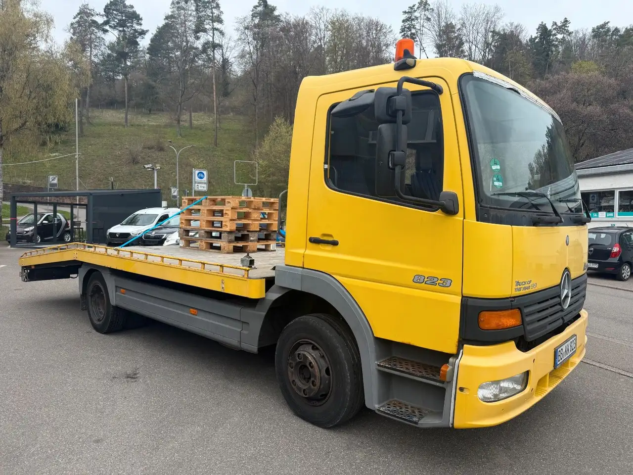 Mercedes-Benz Atego 823 Zwillingsreifen AHK Klima, foto 6