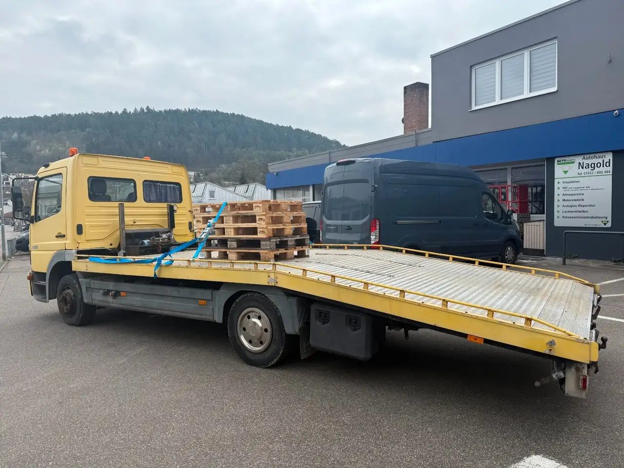 Mercedes-Benz Atego 823 Zwillingsreifen AHK Klima, foto 3