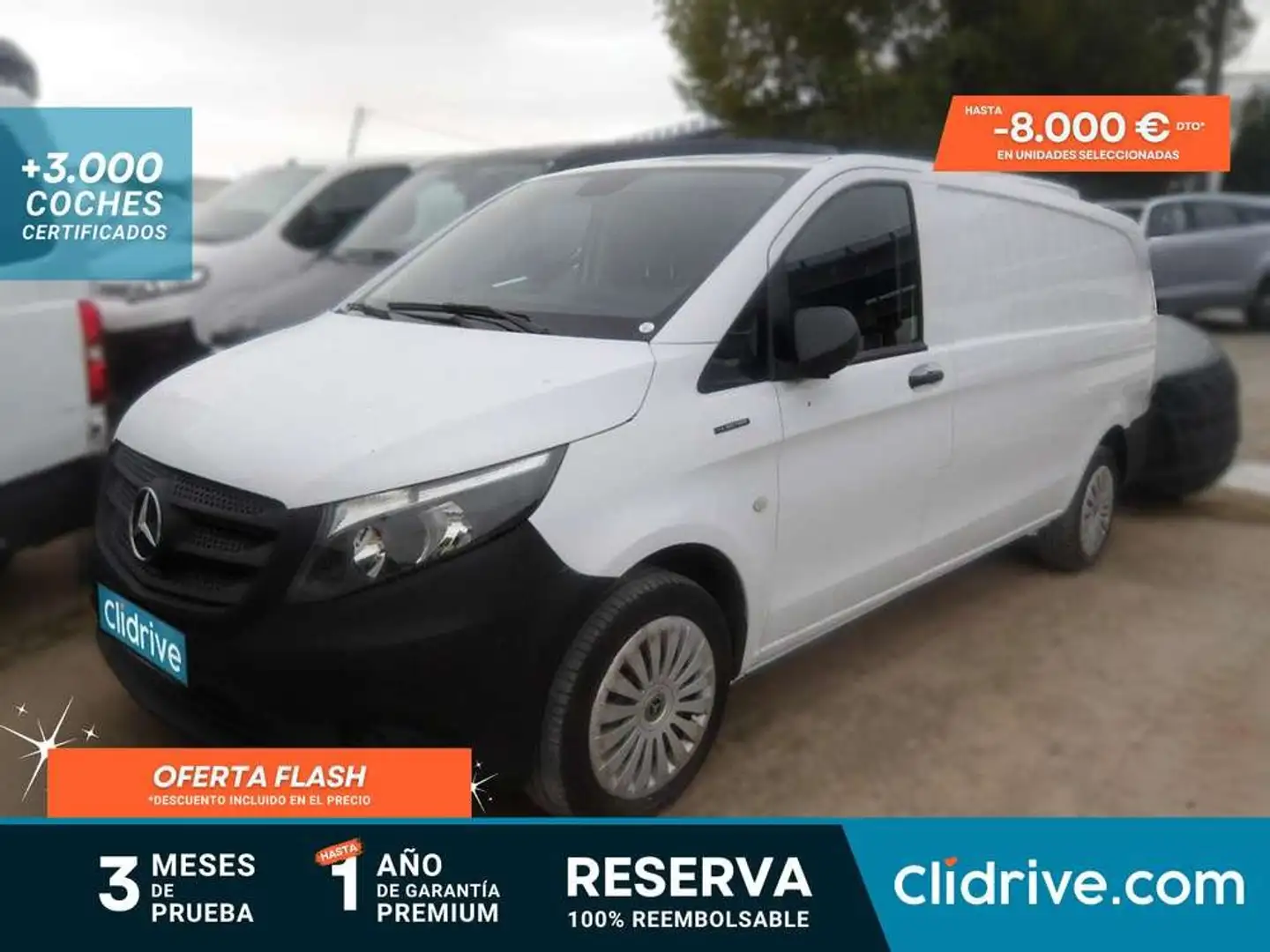 Mercedes-Benz Vito e- 111 Furgón Extralarga Blanco - 1