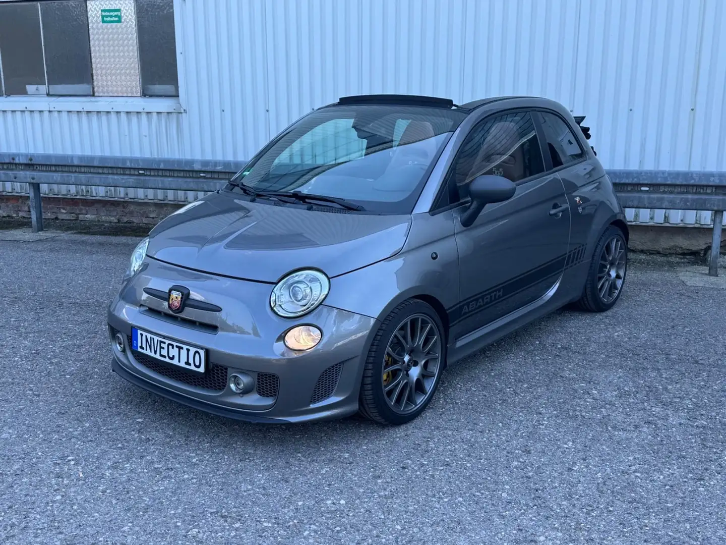 Abarth 595 Competizione * Cabrio * Sabelt * AHK * Grau - 2