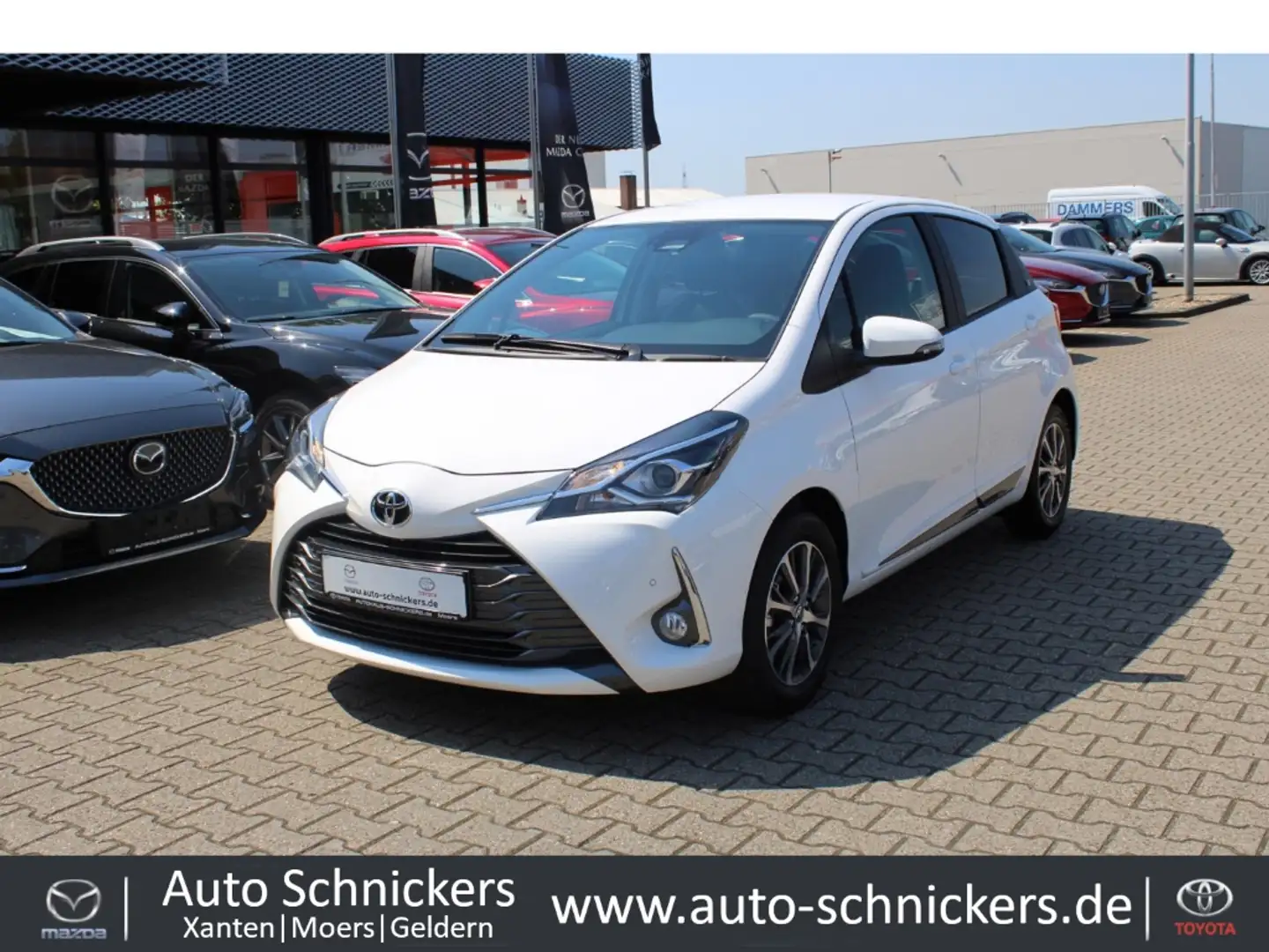 Toyota Yaris 1.5 Dual-VVT-iE Y20 Team D+ACAA+GJ-RÄDER Blanc - 1