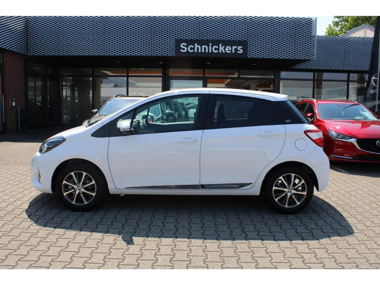 Toyota Yaris 1.5 Dual-VVT-iE Y20 Team D+ACAA+GJ-RÄDER Blanc - 2