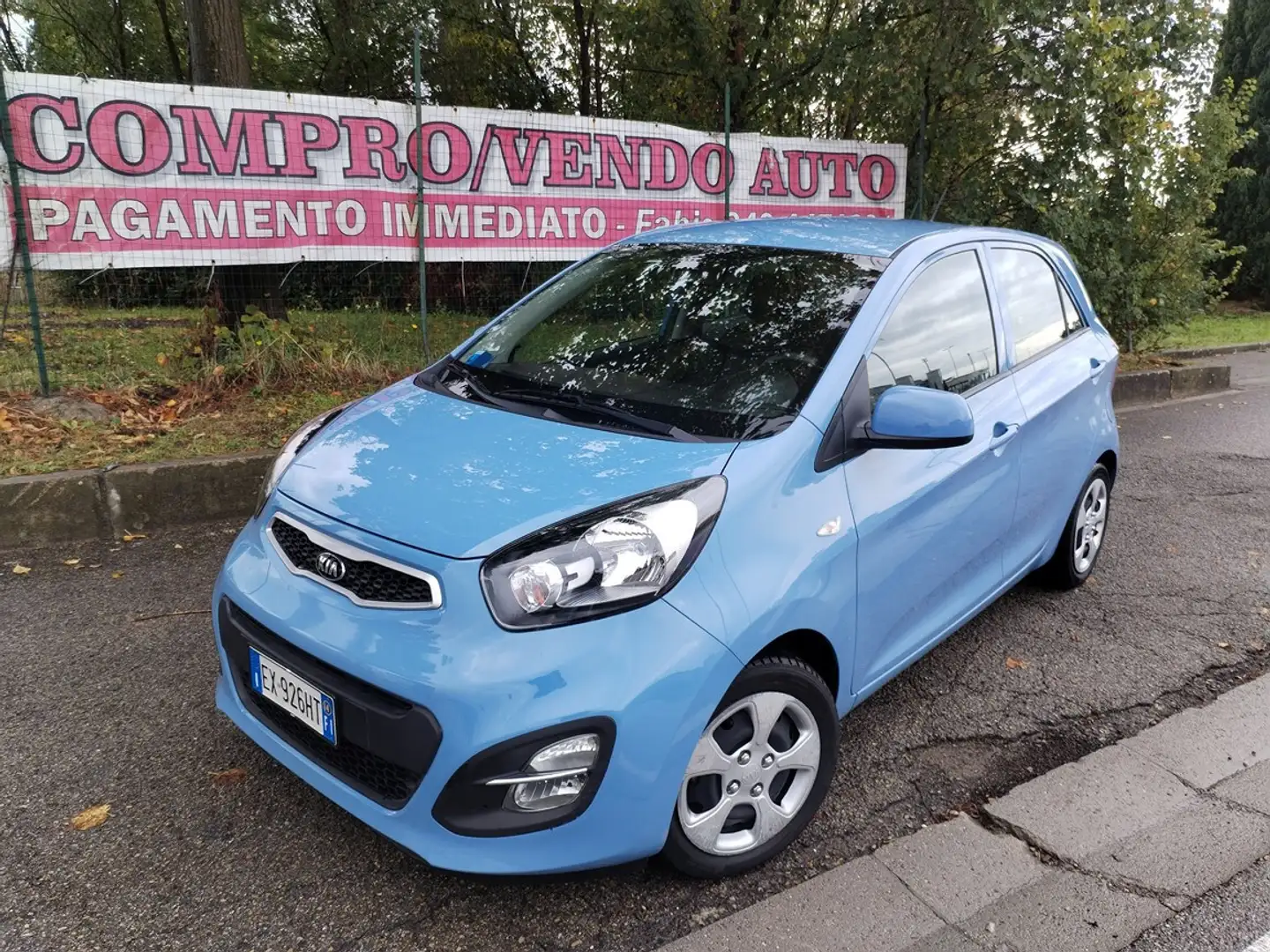 Kia Picanto Picanto 1.0 12V 5 porte Glam Blu/Azzurro - 1