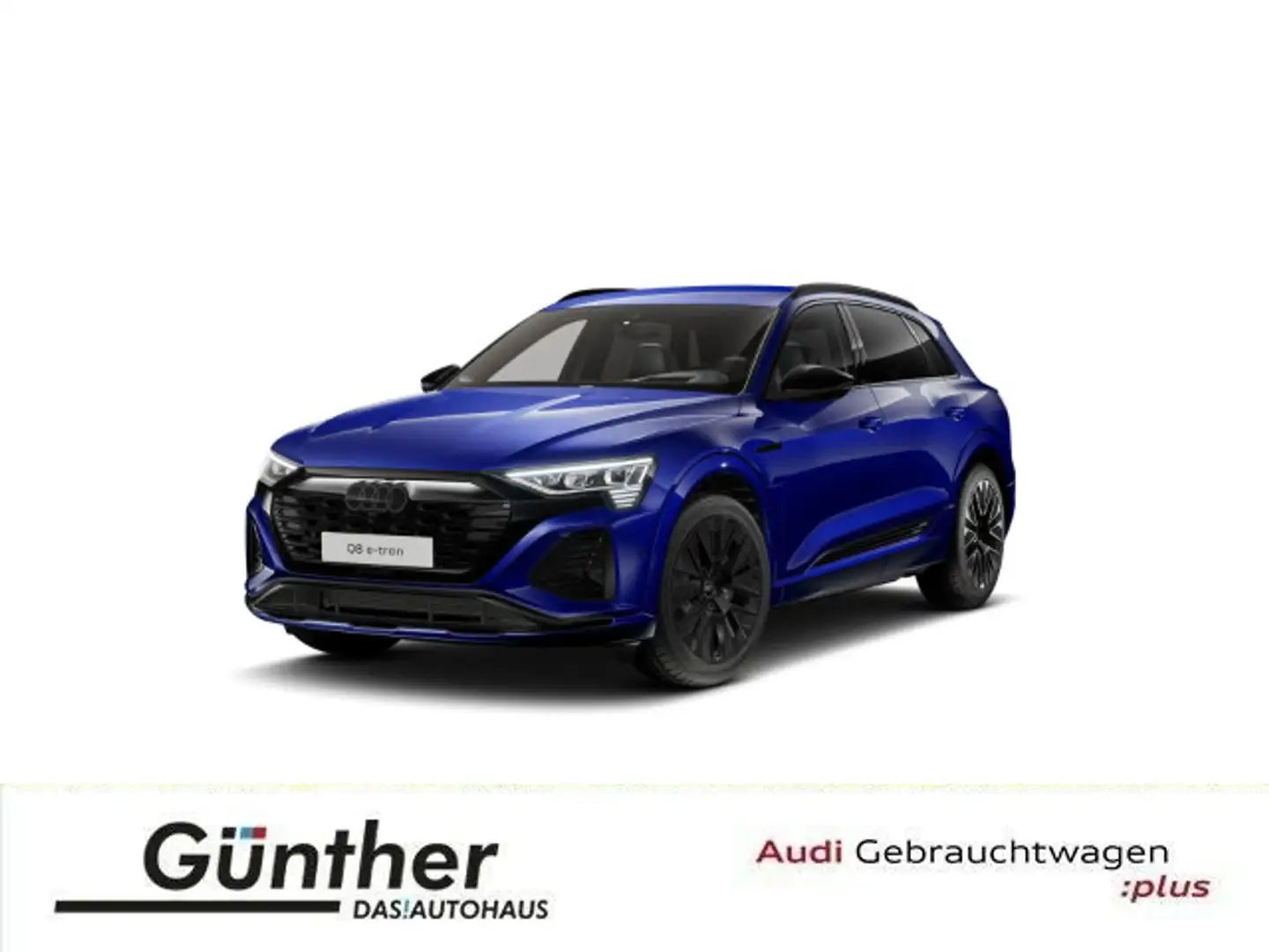 Audi Q8 e-tron 50 quattro S line+HEAD UP+AHK+ACC+B&O+ Kék - 1