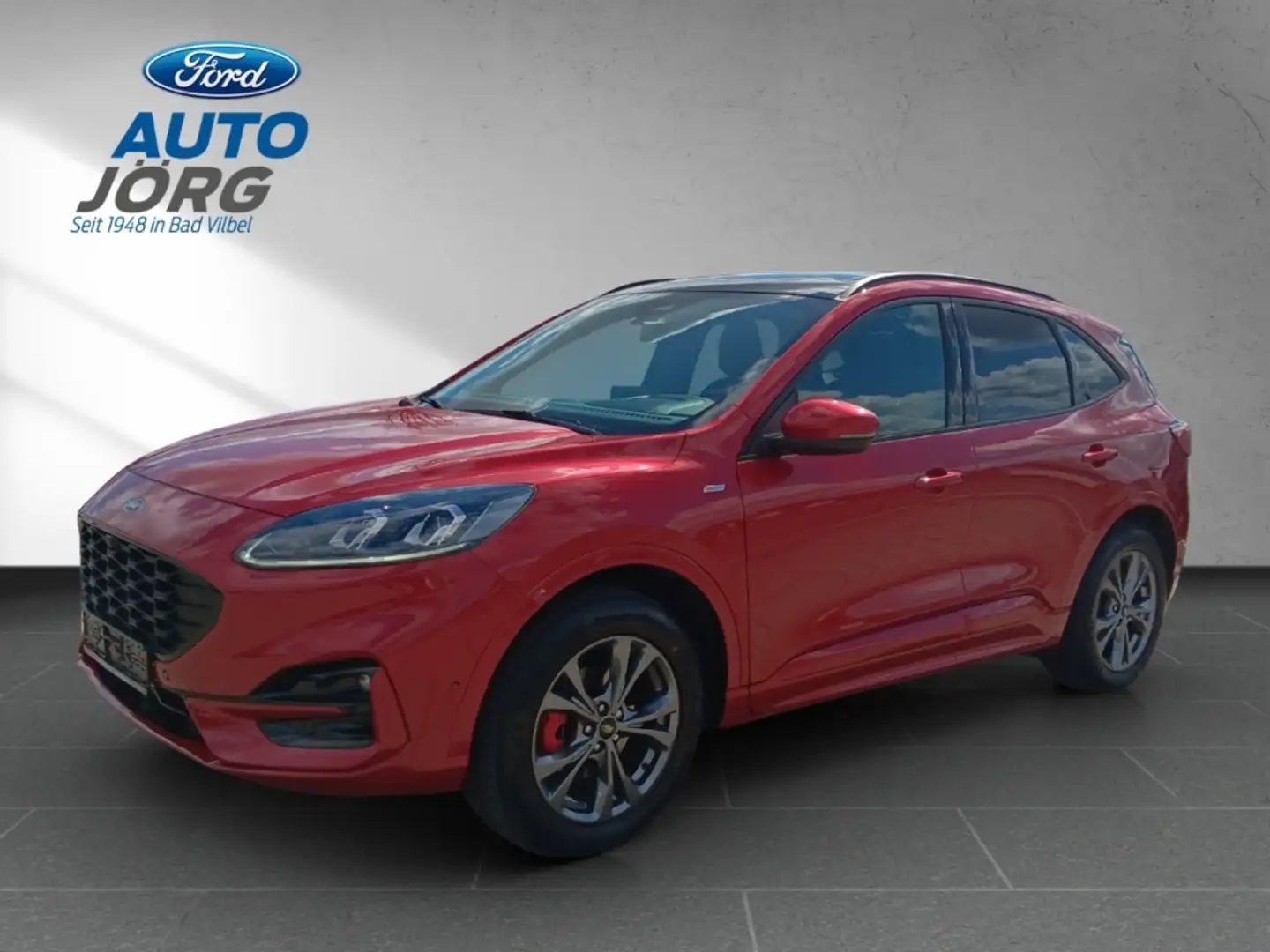 Ford Kuga Hybrid ST-Line X 2.5 Duratec FHEV EU6d *Panoramada Rot - 1