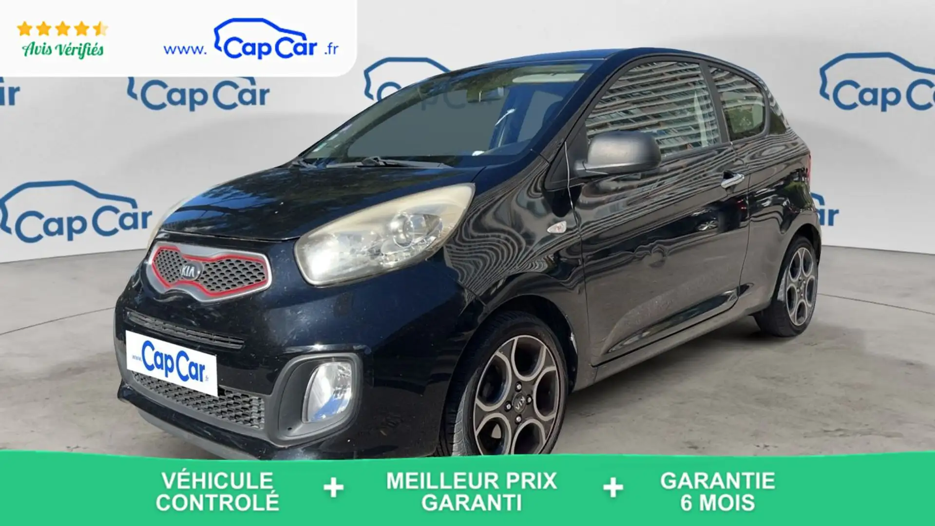 Kia Picanto II 1.2 MPi 85 Sport Negro - 1
