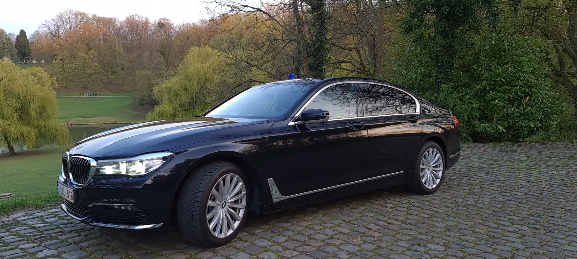 BMW 725 Long 725 dAL Schwarz - 2