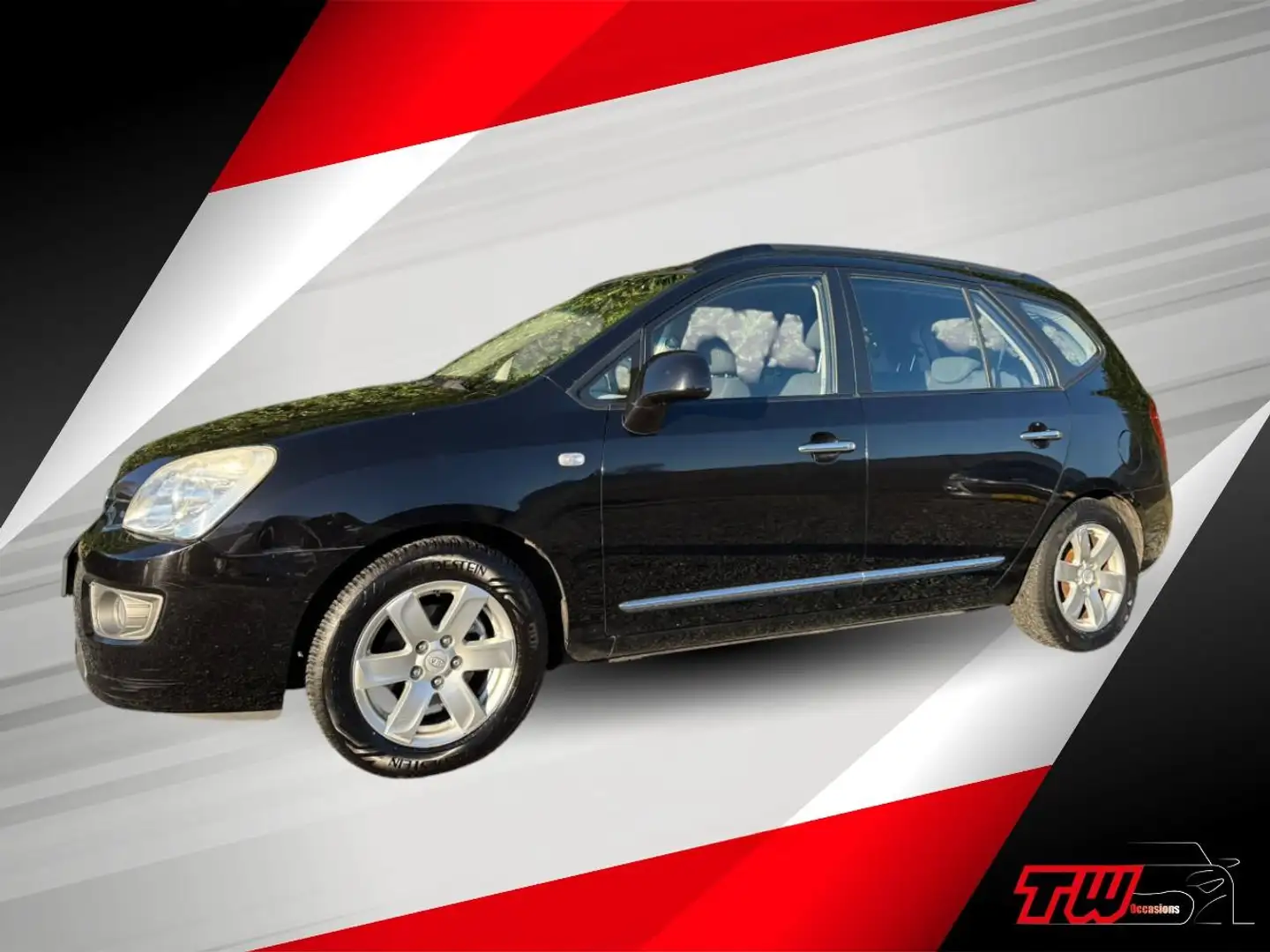 Kia Carens 2.0 CVVT X-ecutive AUT| NWE APK | AIRCO|ZIE TEKST Noir - 1