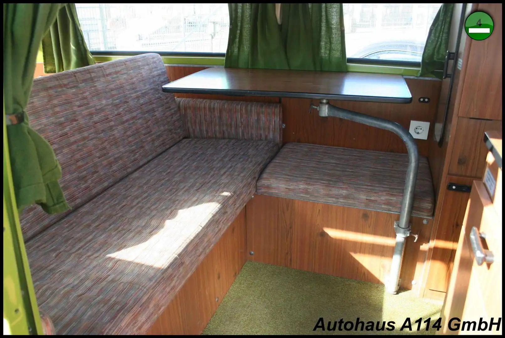Volkswagen T2 Westfalia Camper KÜCHE / AUFSTELLDACH Vert - 2