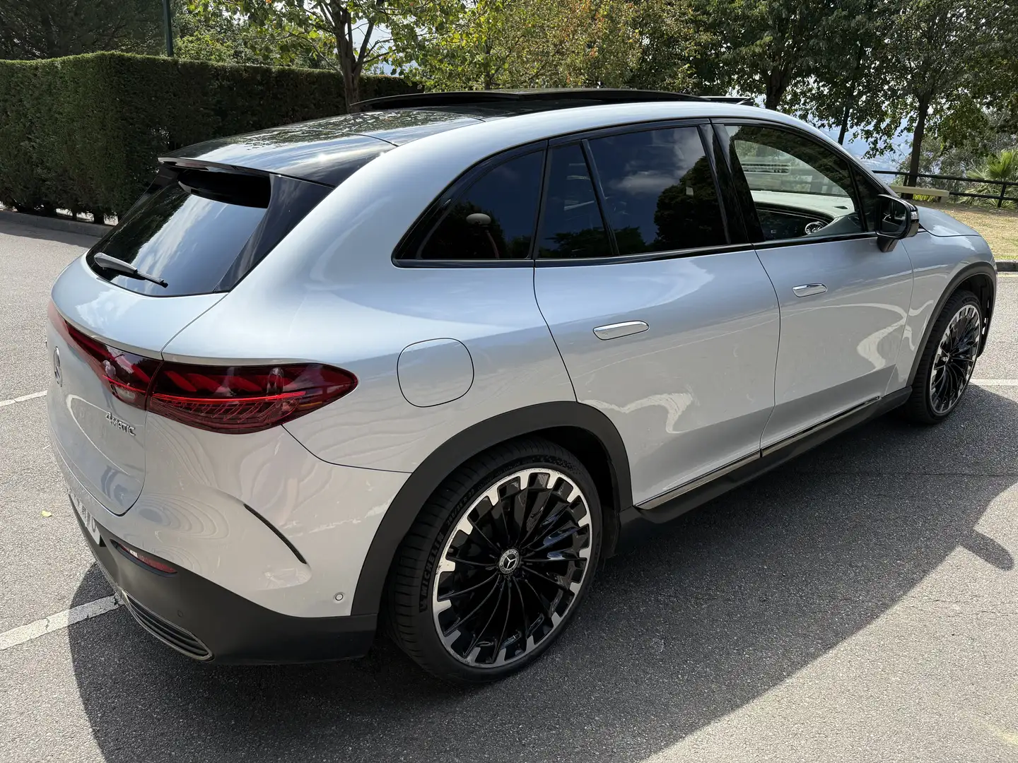 Mercedes-Benz EQE SUV EQE 500 4Matic Edition Plateado - 2