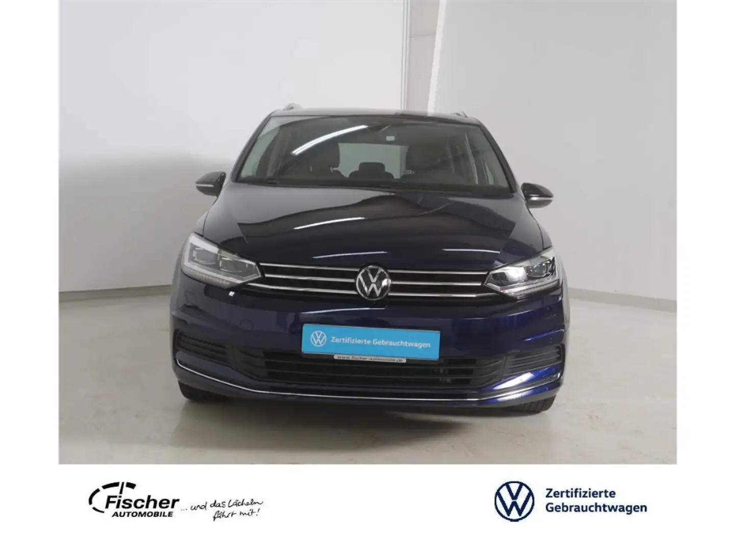 Volkswagen Touran 1.5 TSI GOAL DSG 7-Sitze/AHK/LED/NAV/ACC Blau - 1