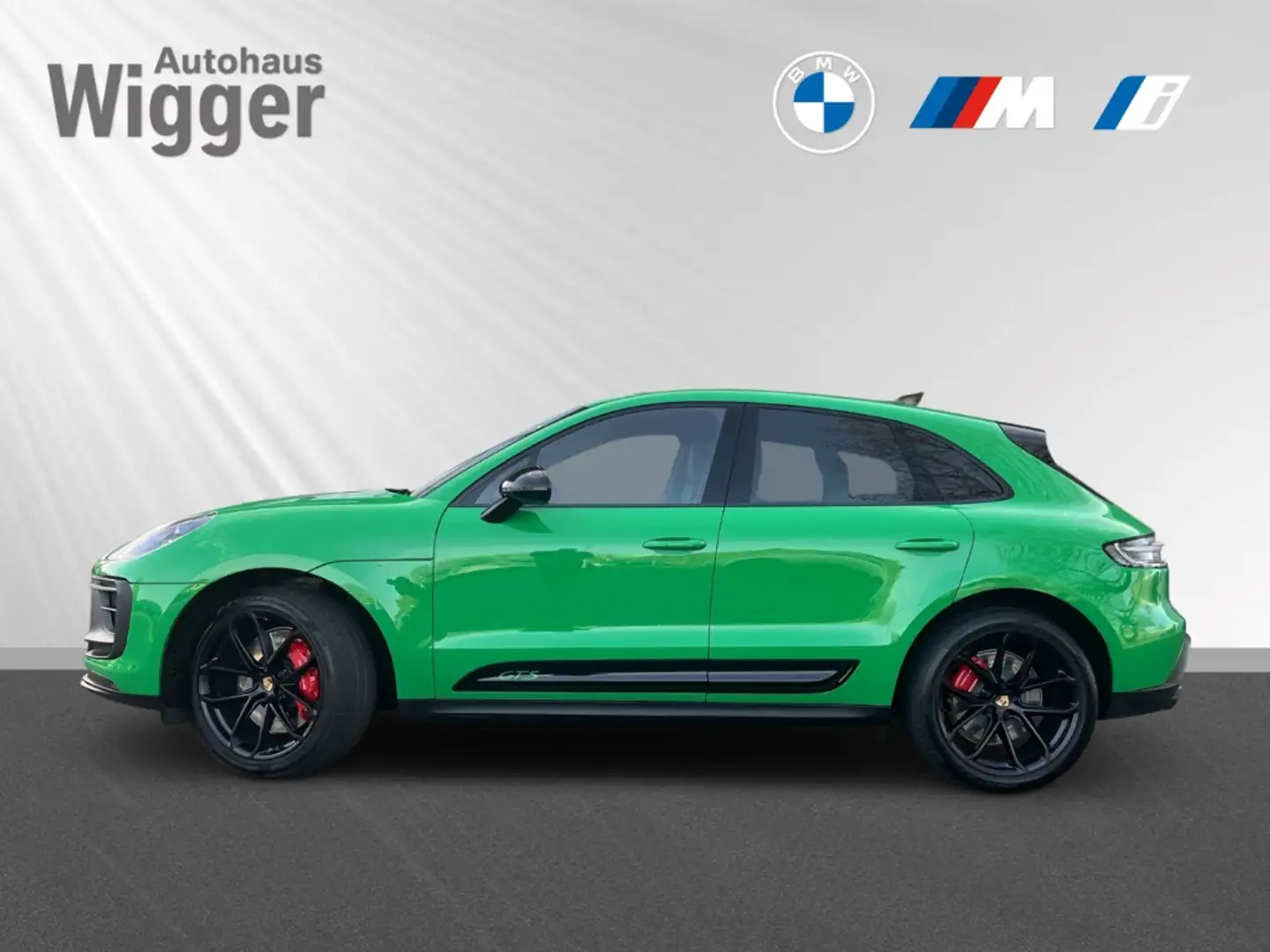 Porsche Macan GTS/AHK/Panodach/Nav/Leder/Bose/360 Kamera Grün - 2