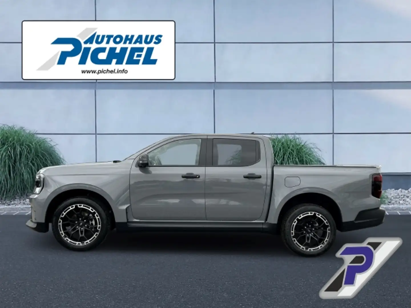 Ford Ranger MSRT 3l 240PS SOFORT+elektr.ROLLO+TECHNO68💪💪💪 Grau - 2