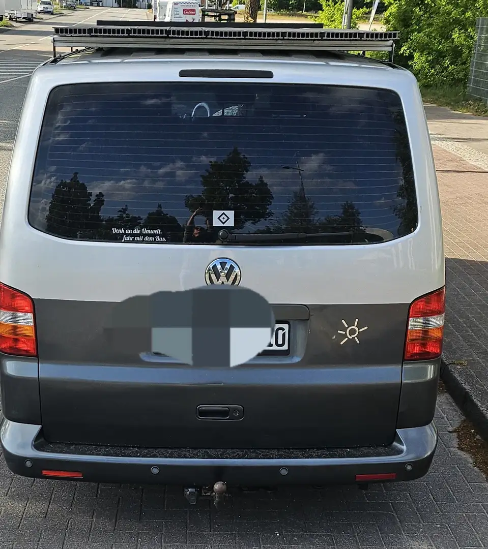 Volkswagen T5 Caravelle Lang (5-Si.) DPF Silber - 2