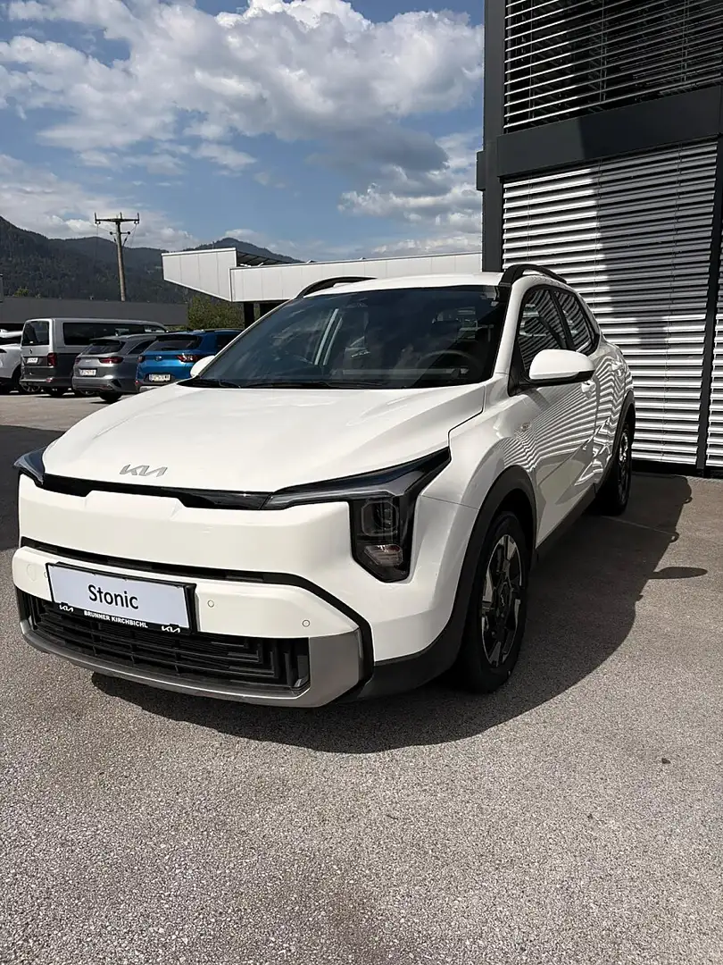 Kia Stonic 1,0 TGDI GPF ISG Titan Weiß - 2