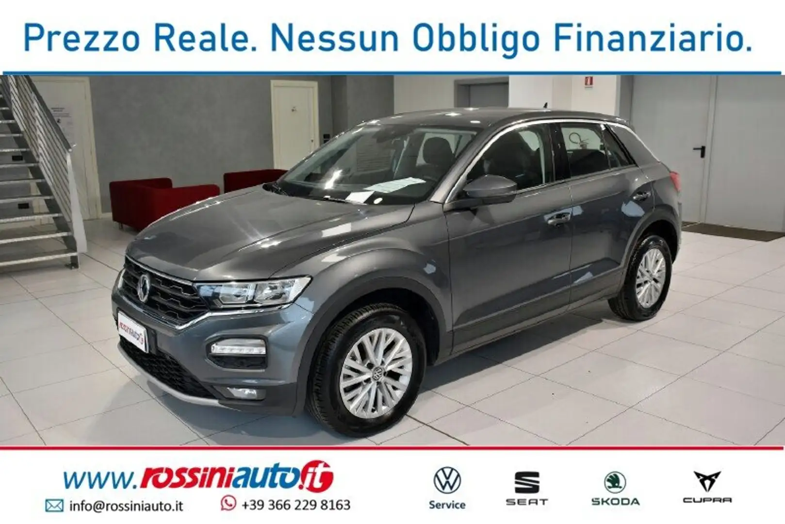 Volkswagen T-Roc 1.6 TDI SCR 116 CV BUSINESS Grau - 1