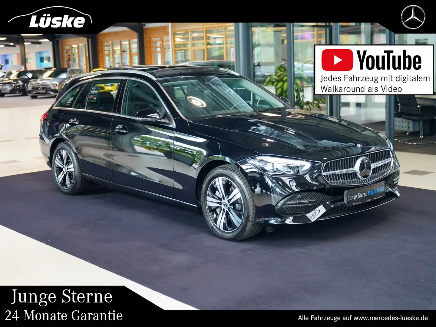 Mercedes-Benz C 300 C 300 e T AVANTGARDE Pano Fahrassistenz Memo DAB Schwarz - 1