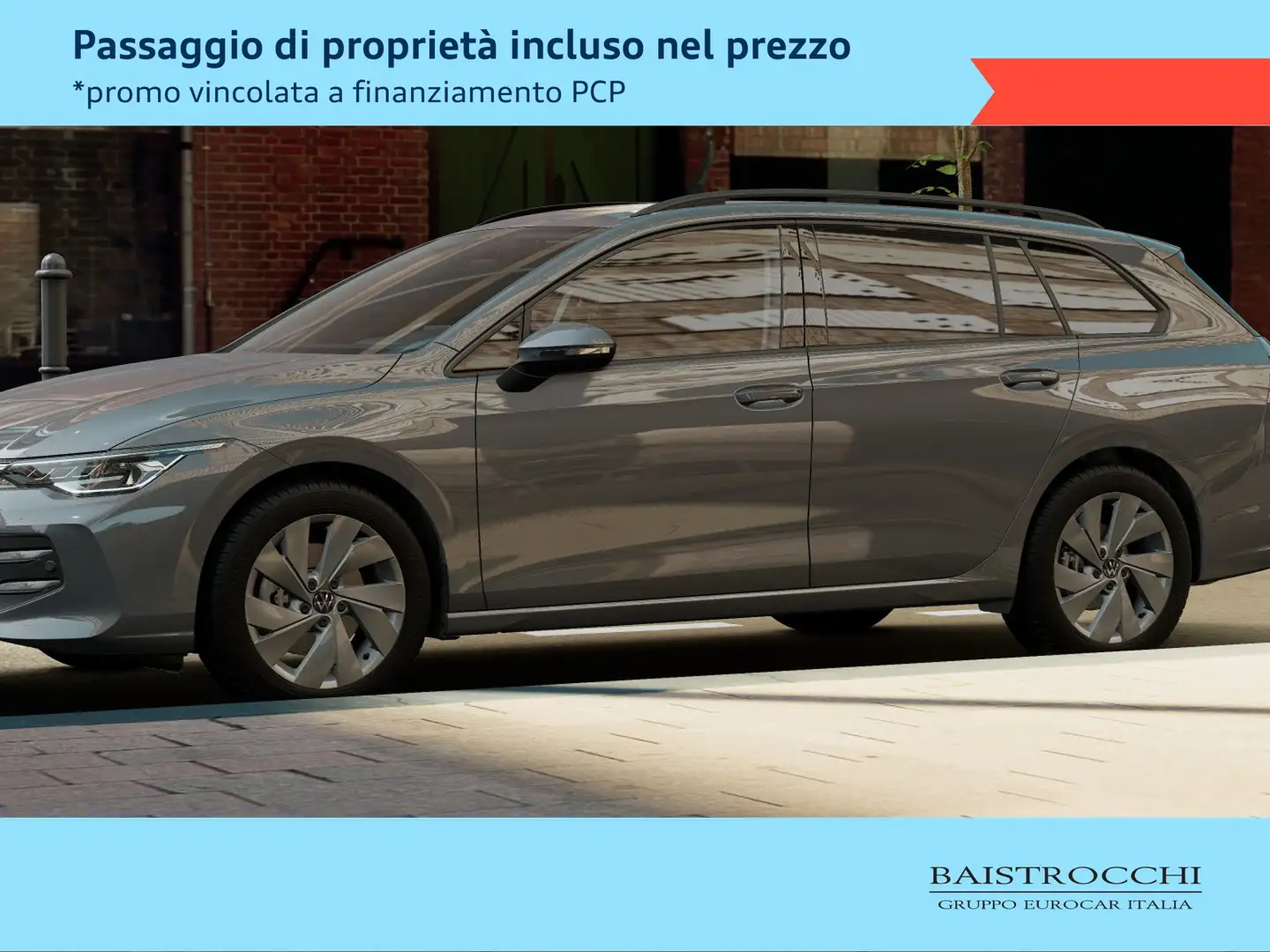 Volkswagen Golf Variant variant 2.0 tdi life 150cv dsg Grigio - 2