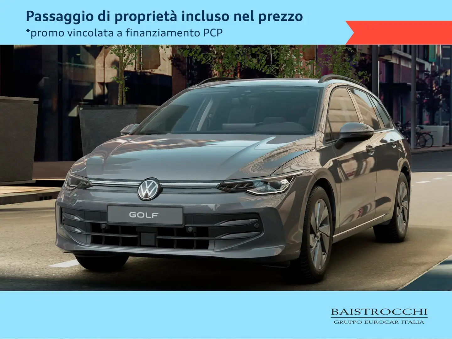 Volkswagen Golf Variant variant 2.0 tdi life 150cv dsg Grigio - 1