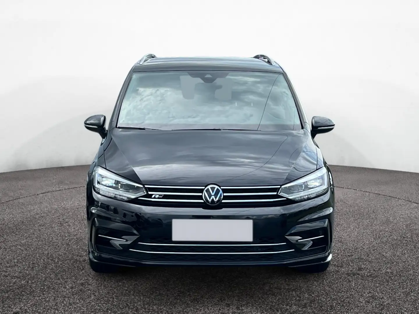 Volkswagen Touran Highline TDI DSG|R-Line Ext|7-S|AHK|eHECK Schwarz - 2