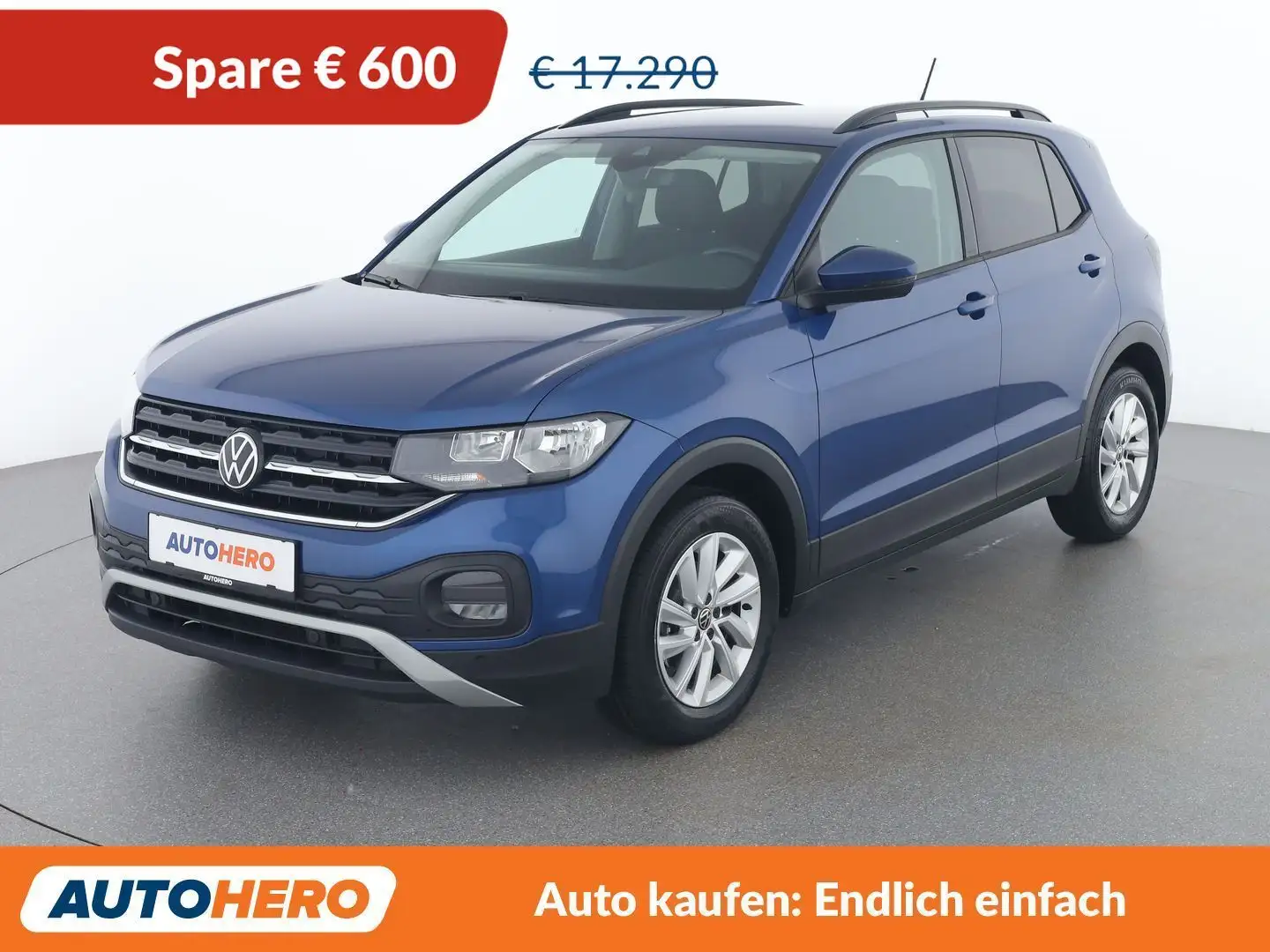 Volkswagen T-Cross 1.0 TSI Life Blau - 1