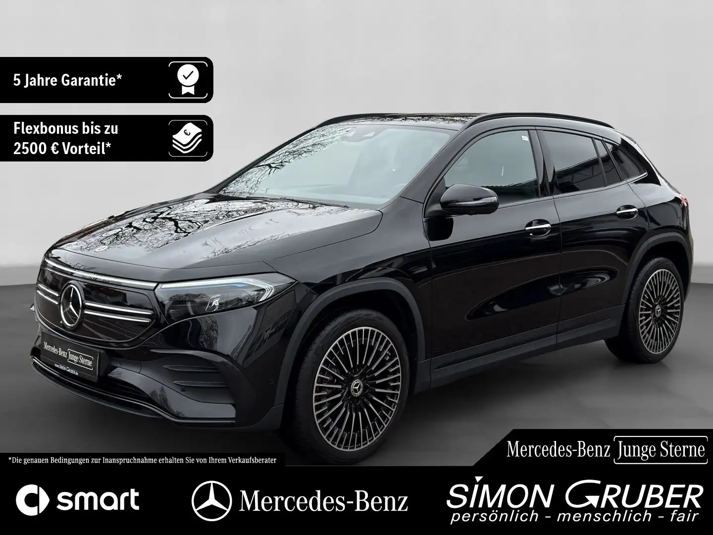Mercedes-Benz EQA 250 AMG Night Fahrassist 360 Ambi Memo 20`` Schwarz - 1