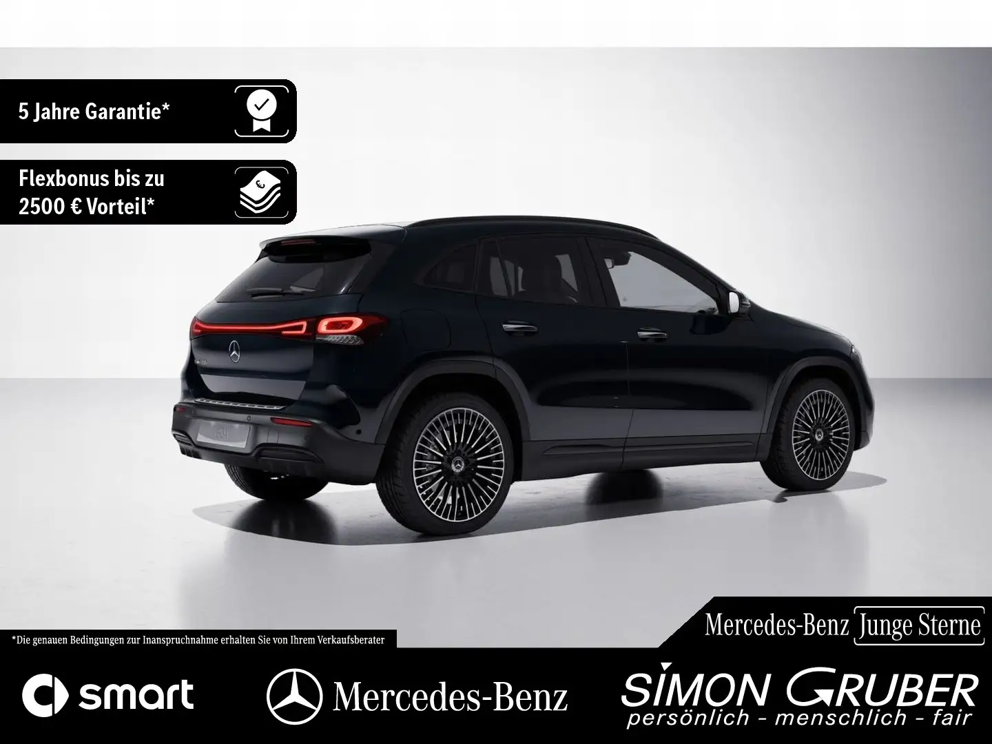 Mercedes-Benz EQA 250 AMG Night Fahrassist 360 Ambi Memo 20`` Schwarz - 2