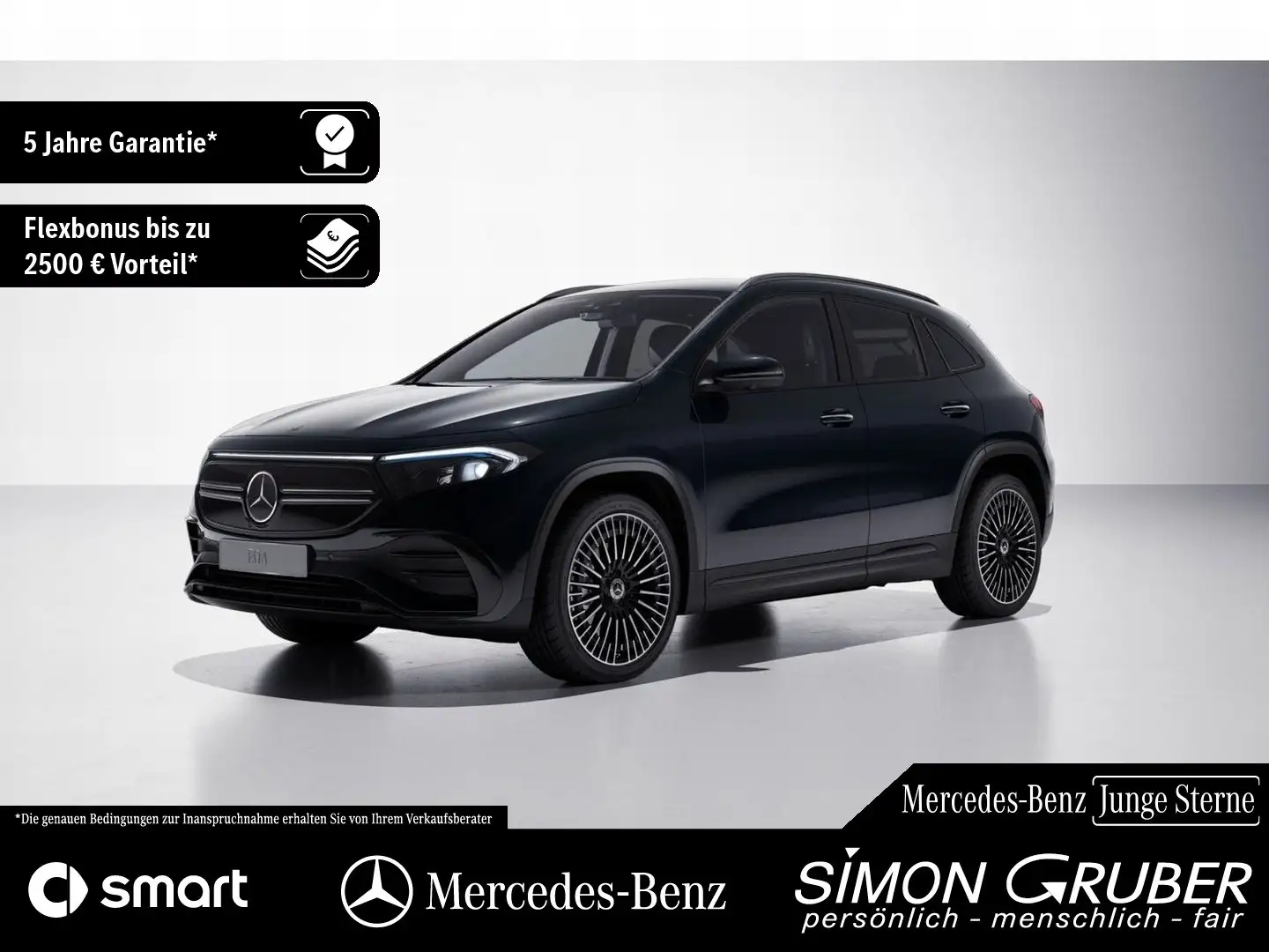 Mercedes-Benz EQA 250 AMG Night Fahrassist 360 Ambi Memo 20`` Schwarz - 1