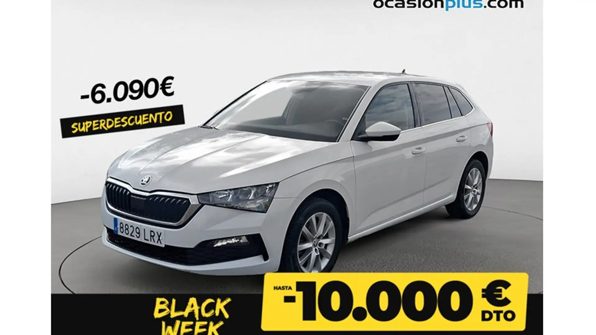 Skoda Scala 1.0 TSI Ambition DSG 81kW Blanc - 1