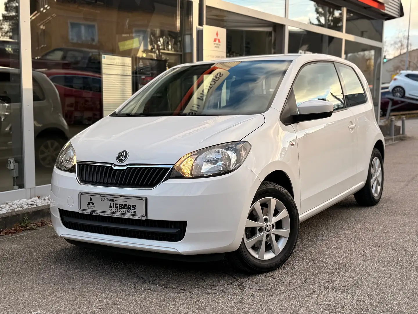Skoda Citigo Ambition #Klima+8-Fach Bereift# Weiß - 1