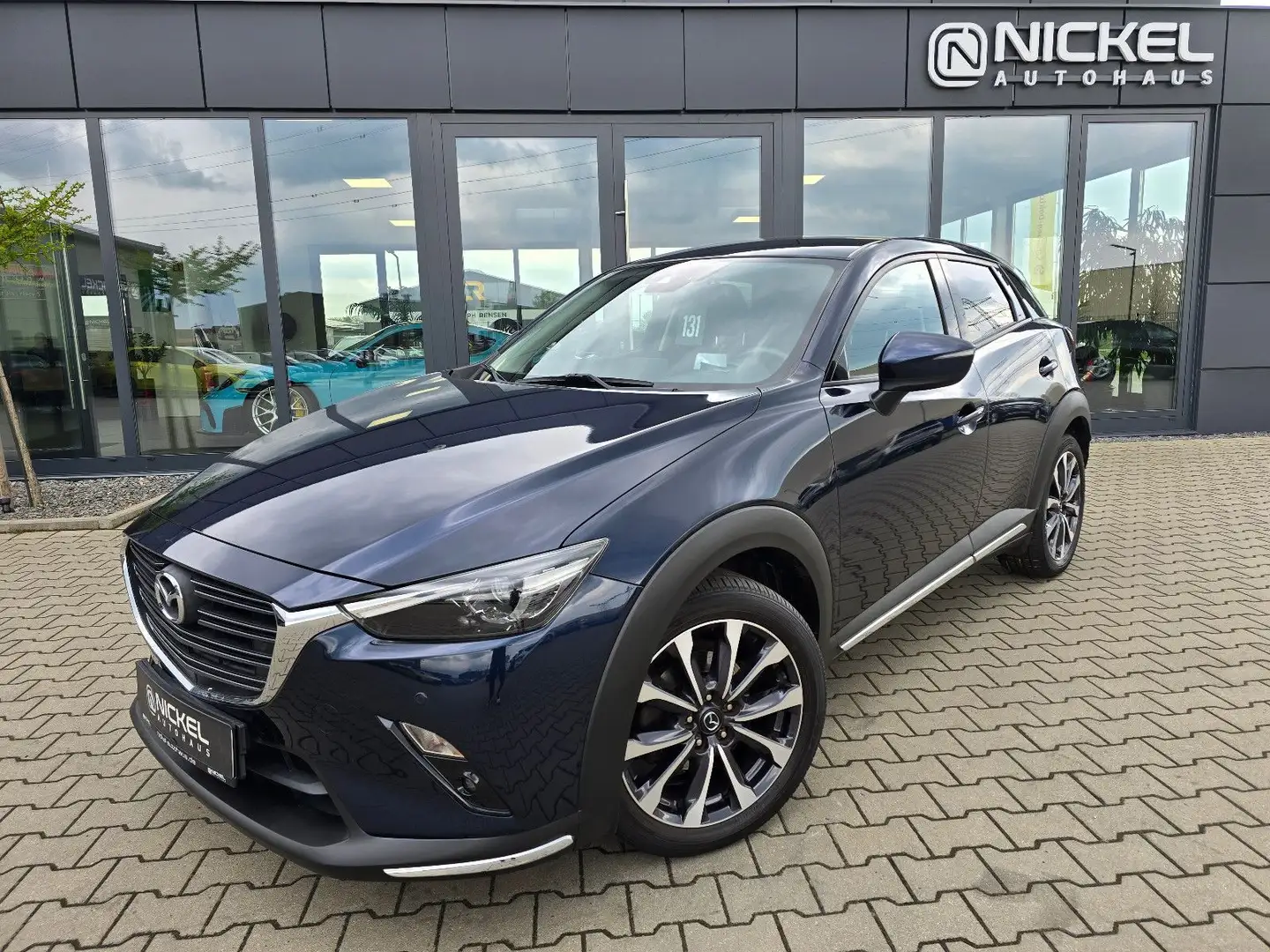 Mazda CX-3 Sports-Line*Kamera*HuD*Led*Navi*Voll* Blau - 1