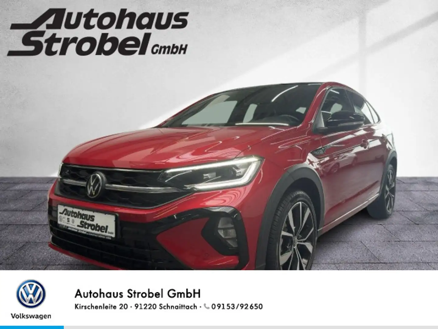 Volkswagen Taigo 1.5 TSI DSG R-Line Navi LED-Matrix Pano Cl Rot - 1