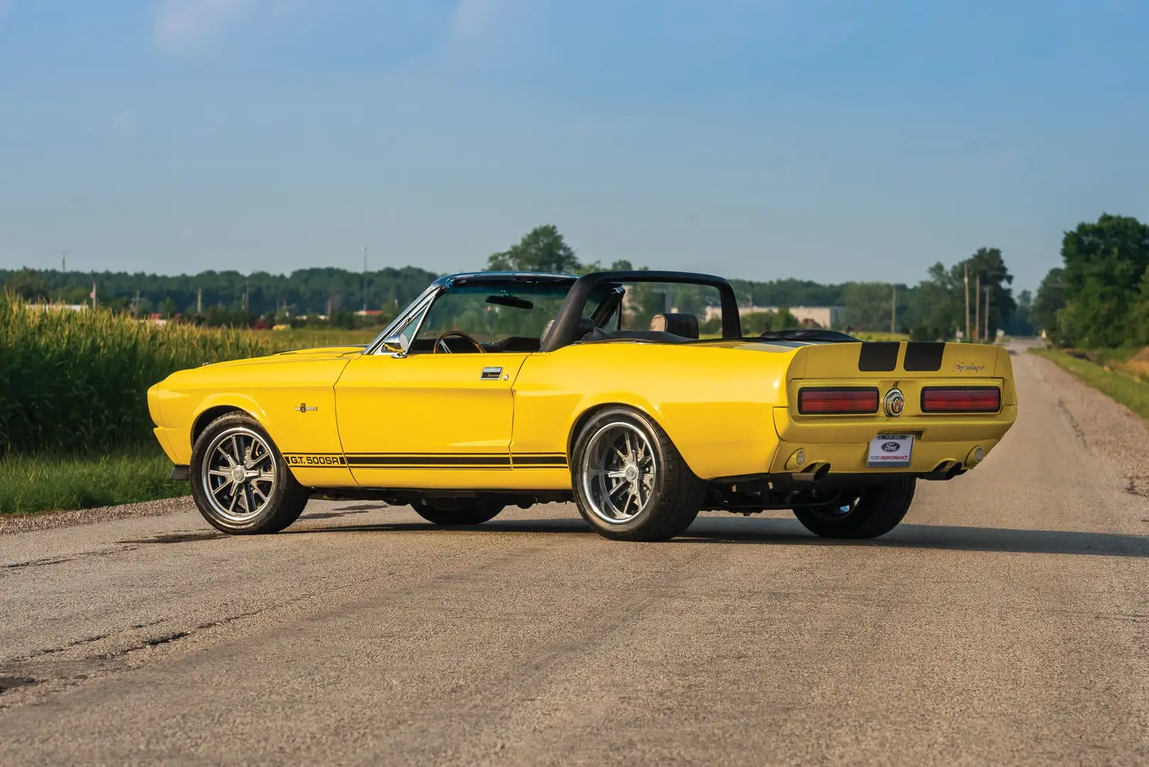 Ford Mustang Shelby GT500 SR  - Top Muscle Car!!! Galben - 2