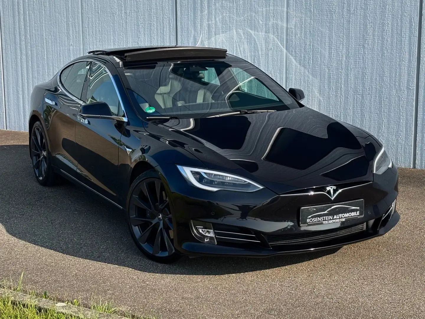 Tesla Model S 90 D Free Supercharger/Pano/ Schwarz - 1