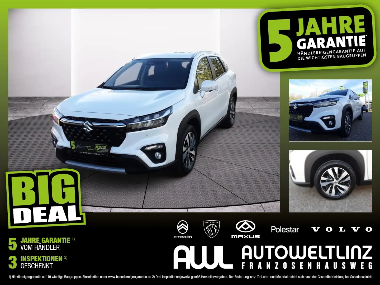 Suzuki S-Cross 1.4 GLX 2WD 129PS Bílá - 1
