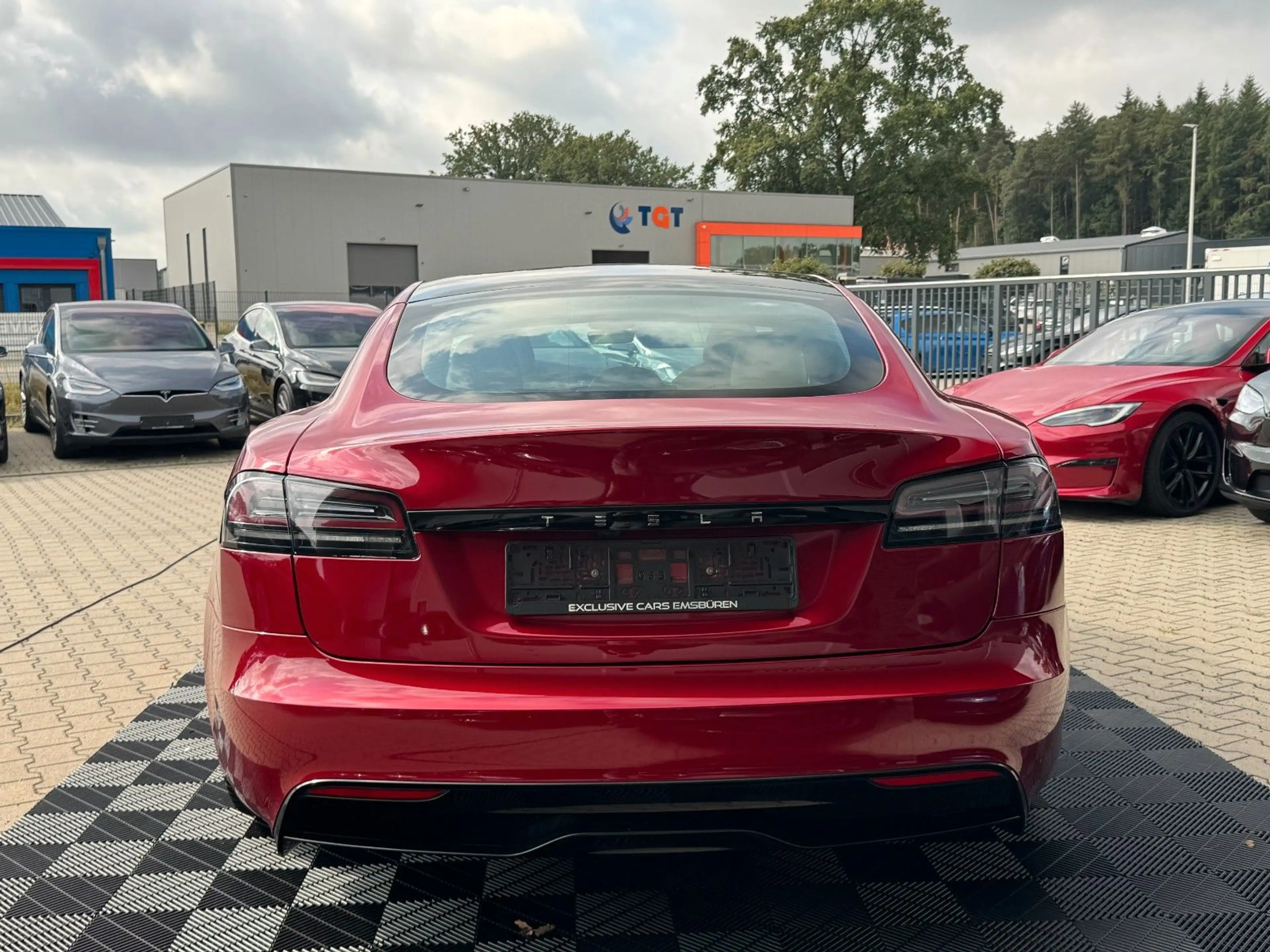 Tesla Model S MODEL S PALLADIUM | FULL SELF DRIVE 4| ULTRA RED — photo 7
