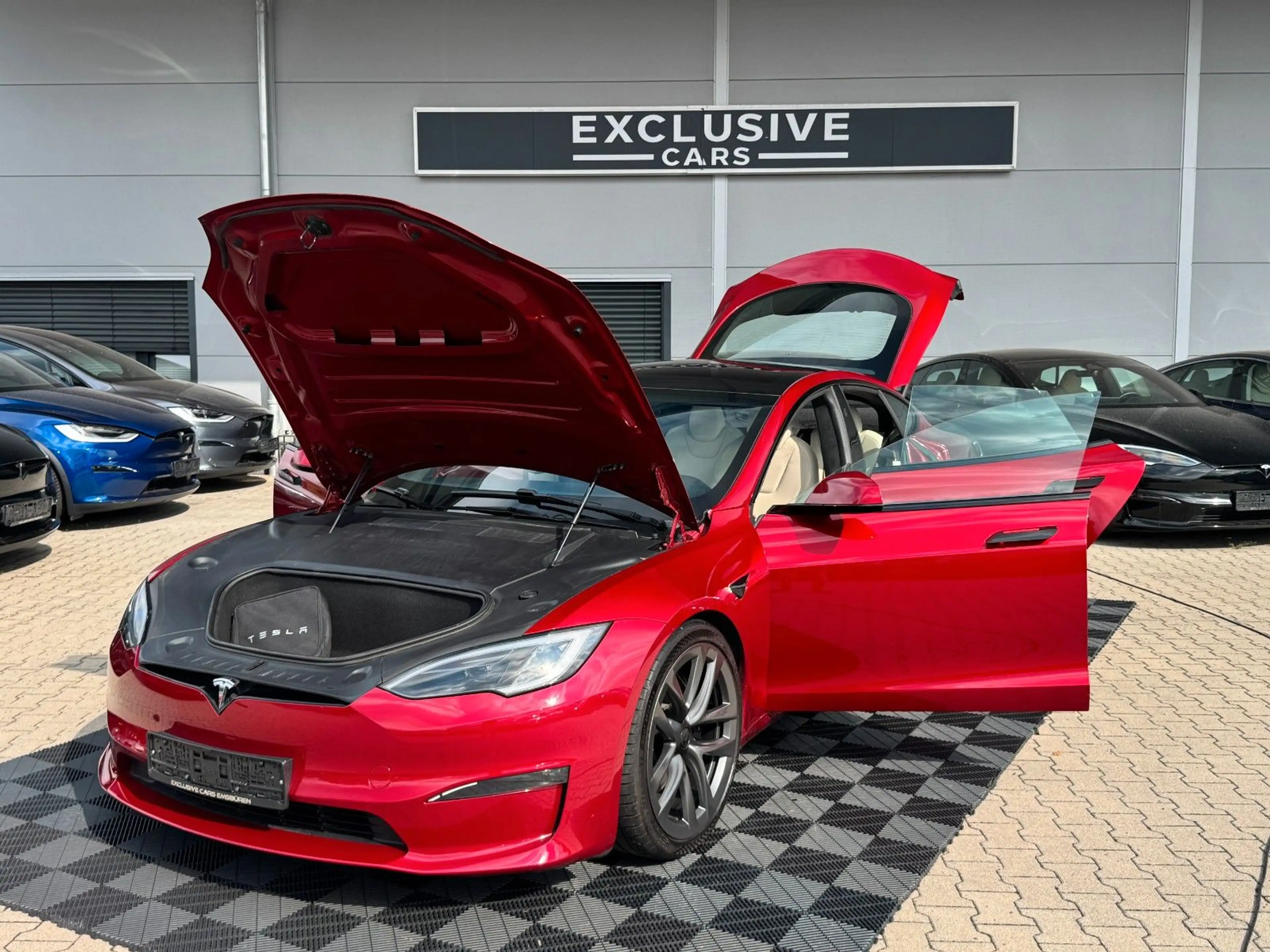 Tesla Model S MODEL S PALLADIUM | FULL SELF DRIVE 4| ULTRA RED — photo 13