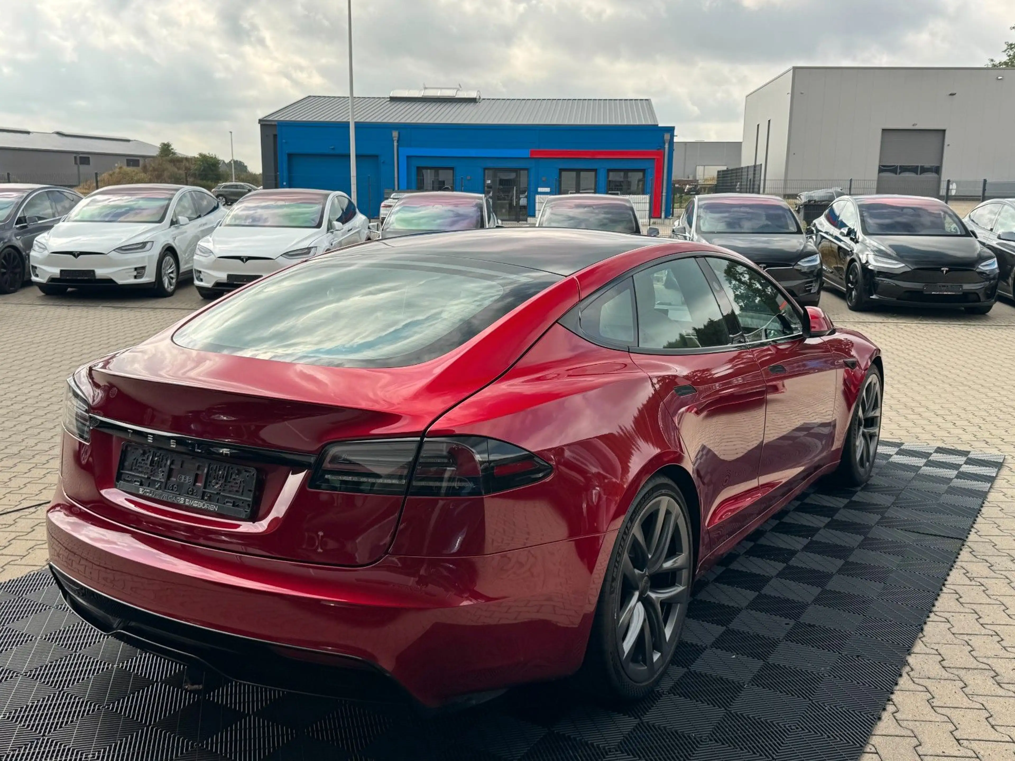 Tesla Model S MODEL S PALLADIUM | FULL SELF DRIVE 4| ULTRA RED — photo 8
