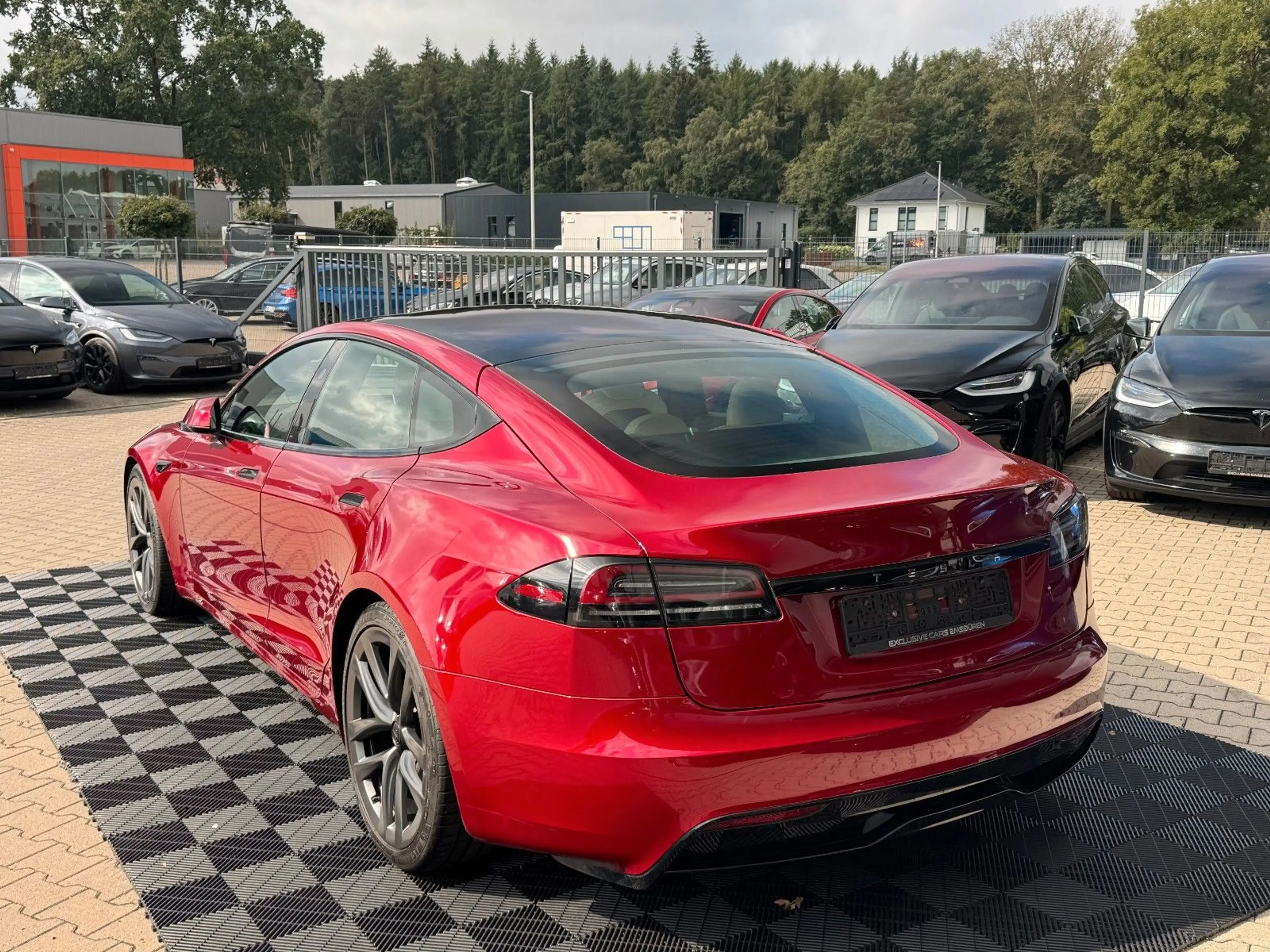 Tesla Model S MODEL S PALLADIUM | FULL SELF DRIVE 4| ULTRA RED — photo 6