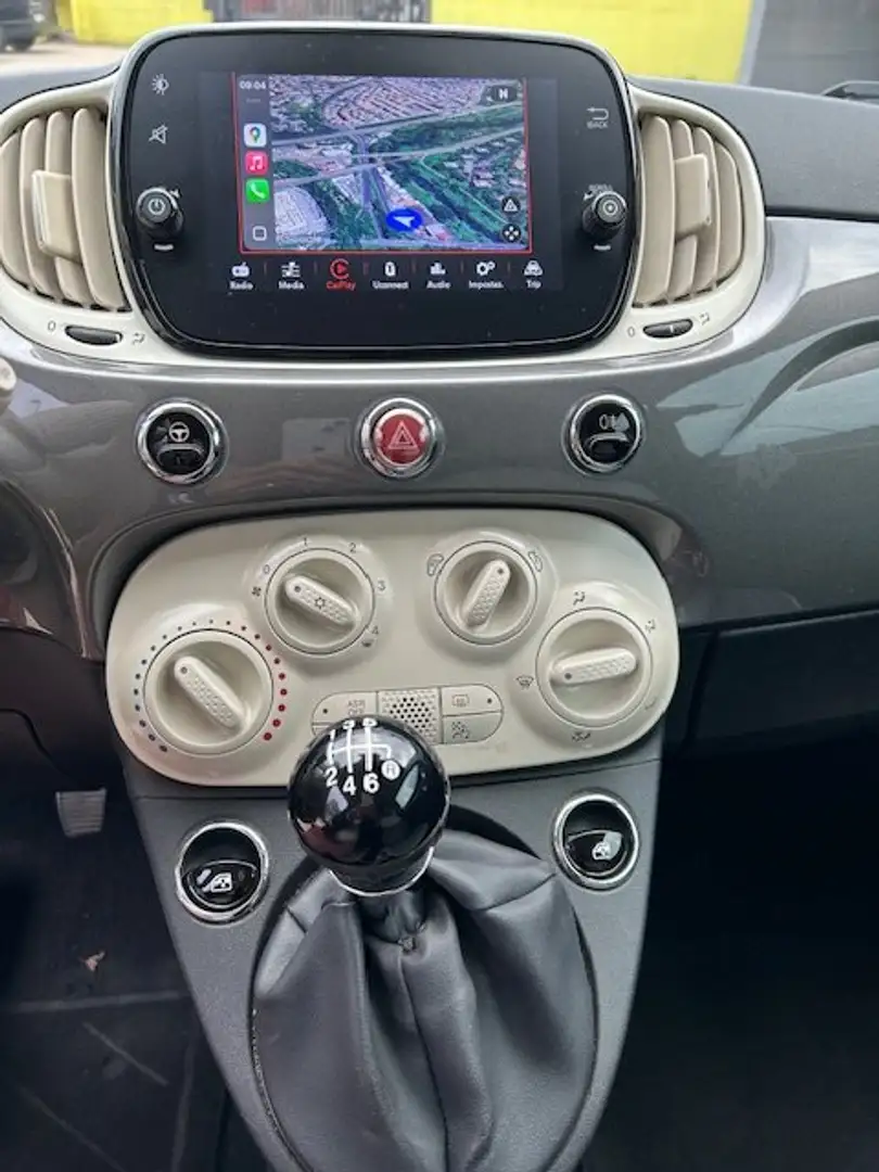 Fiat 500 1.0 hybrid Gris - 2