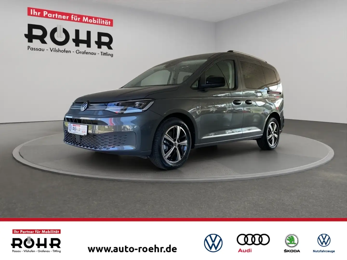 Volkswagen Caddy Style (Front + Lane Assist. SHZ.PDC.GRA.LED) 1.5 T Grau - 1