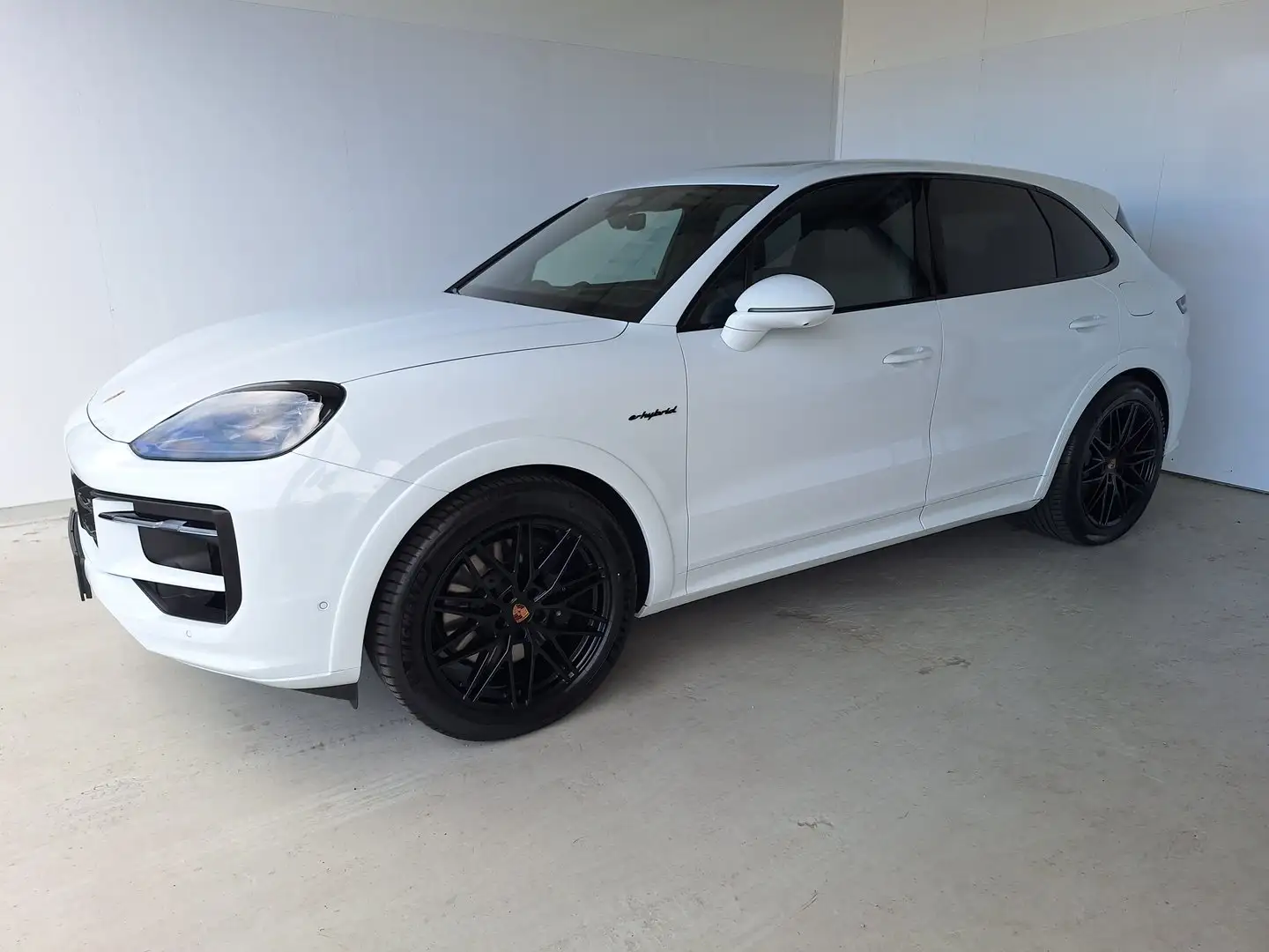 Porsche Cayenne E-Hybrid Black Edition Weiß - 2