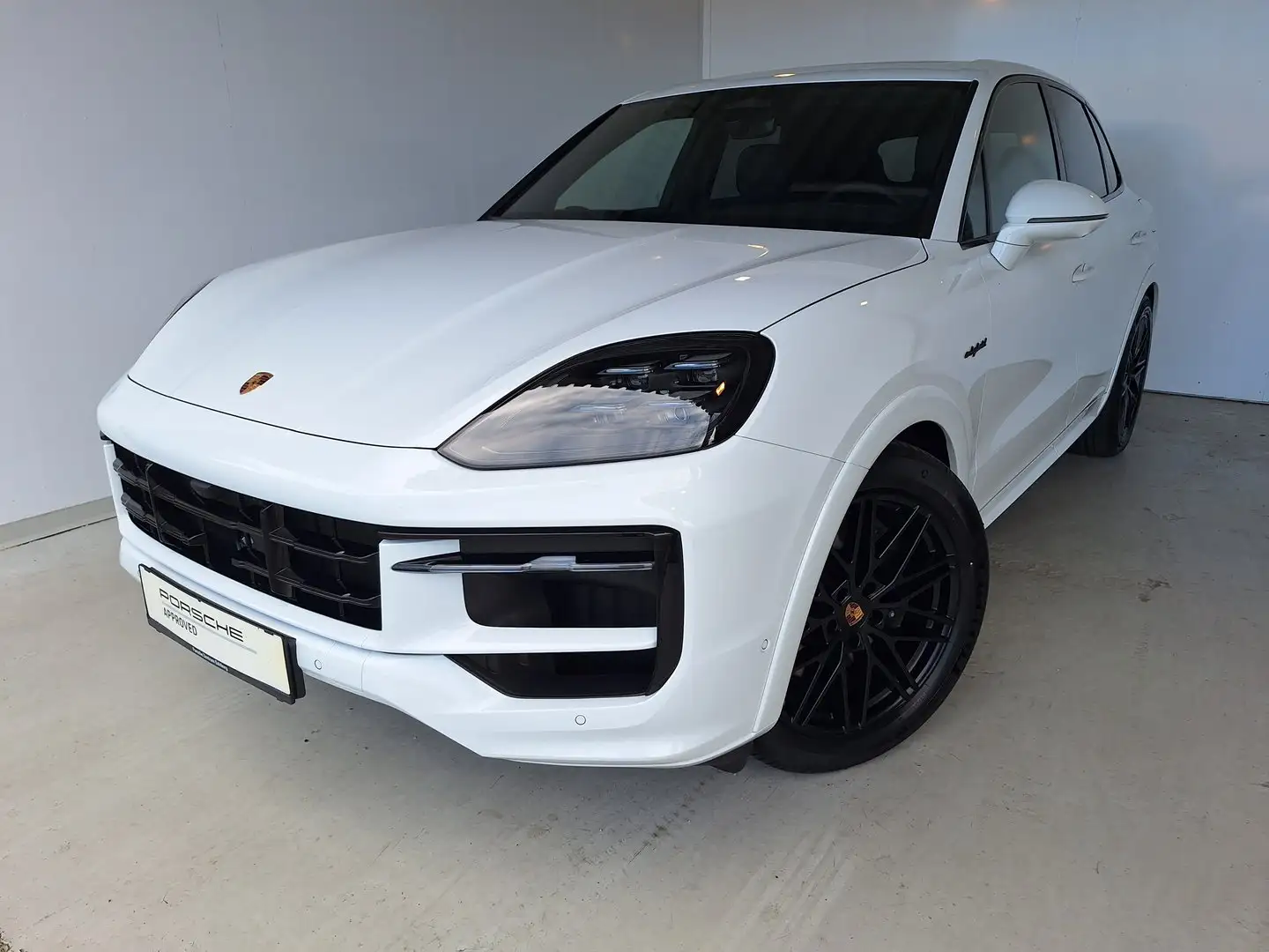 Porsche Cayenne E-Hybrid Black Edition Weiß - 1