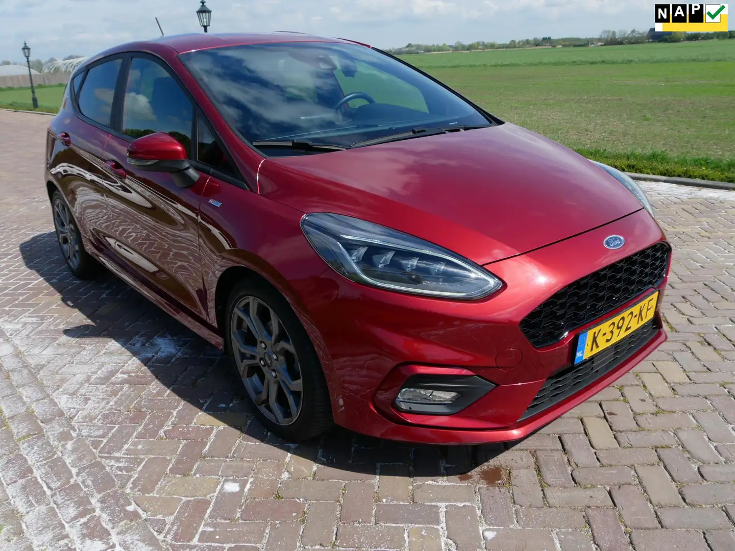 Ford Fiesta 1.0 EcoBoost ST-Line X B&O NAVI CLIMA FULL!! ** 10 Rood - 1