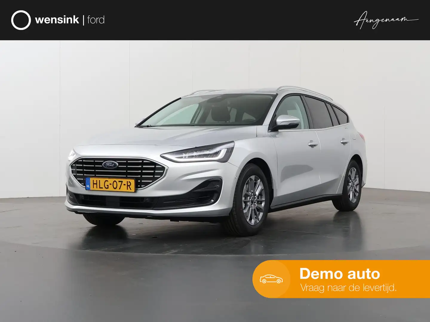Ford Focus Wagon 1.0 EcoBoost Hybrid Titanium | Navigatie | C Grijs - 1