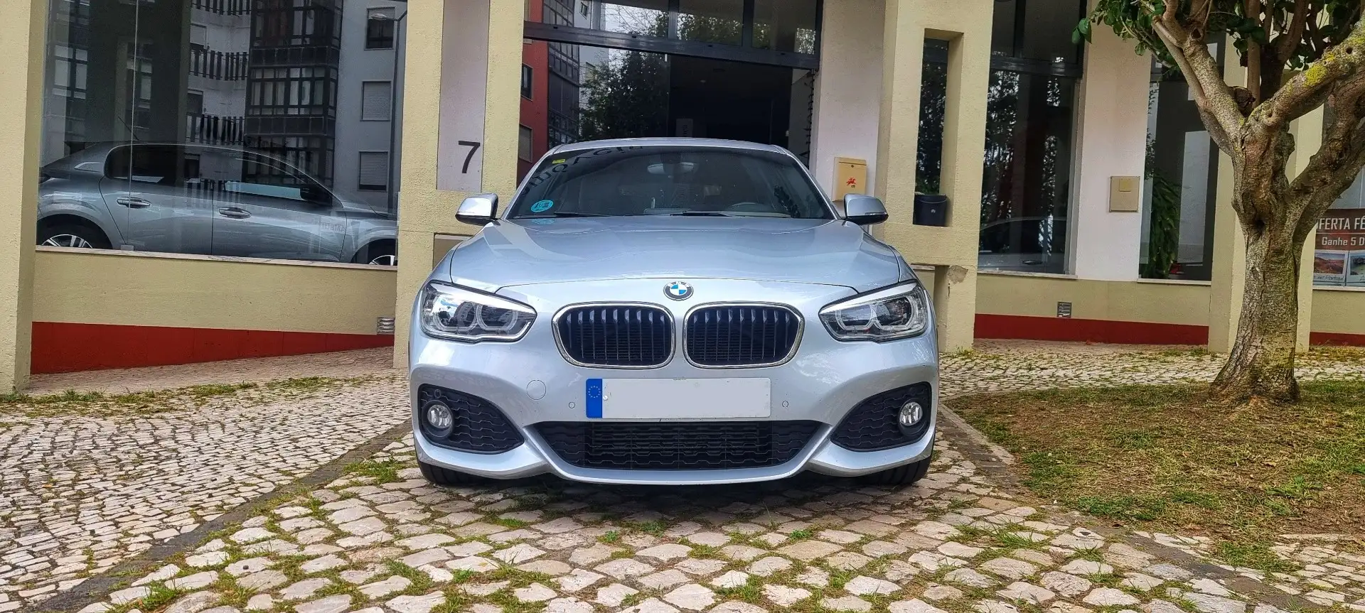 BMW 116 116d M Sport Plateado - 2