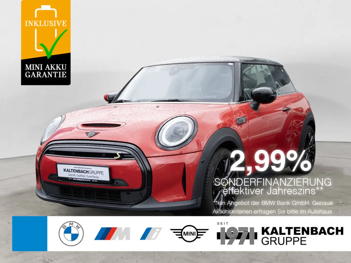 MINI Cooper SE Yours Trim FACEL. HUD LED NAVI H/K Rot - 1