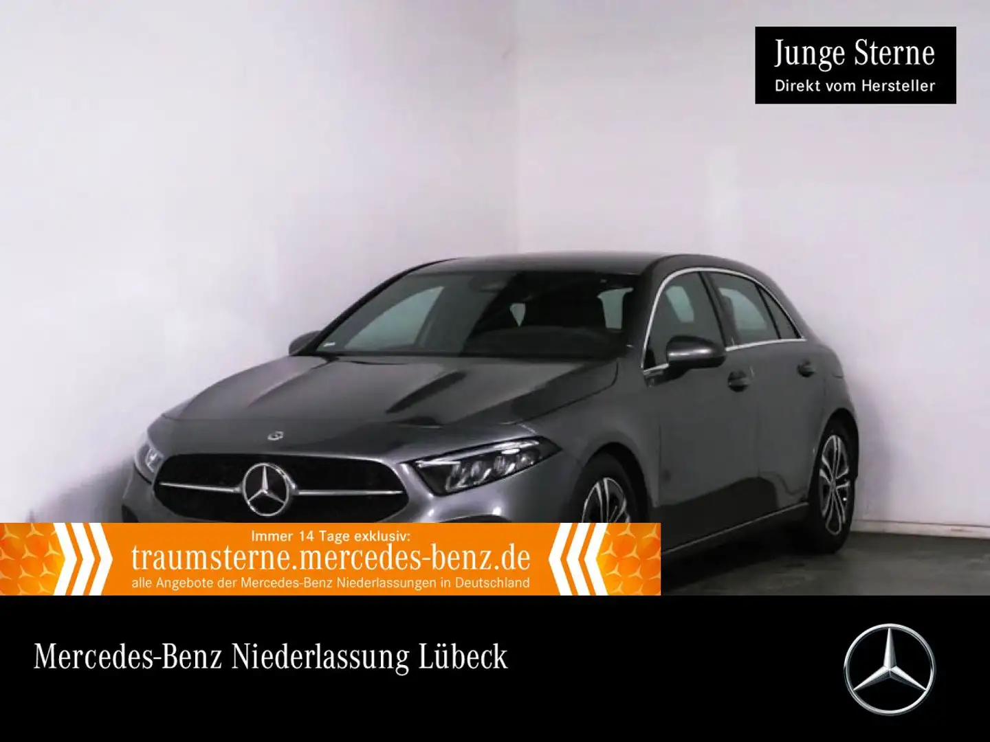 Mercedes-Benz A 180 d PROGRESSIVE+AHK+LED+KAMERA+8G Grijs - 1