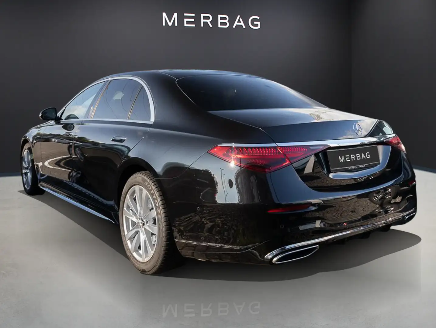 Mercedes-Benz S 350 d Limousine Langversion Pano AkustikGlas Schwarz - 2