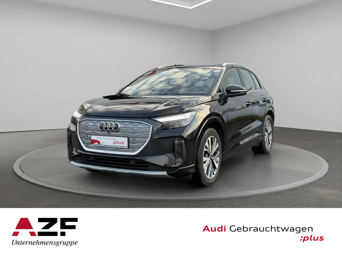 Audi Q4 e-tron 50 qu. advanced STANDKLIMA+AHK+NAVI+AC Schwarz - 1